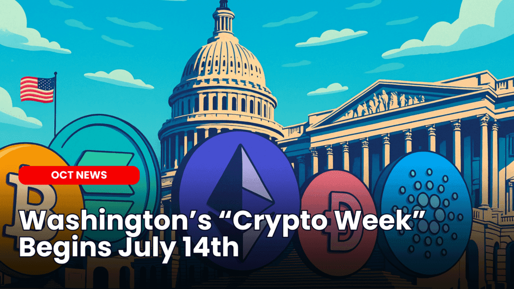 Washington’s “Crypto Week” Begins: Three Landmark Bills Could Reshape U.S. Crypto Policy image