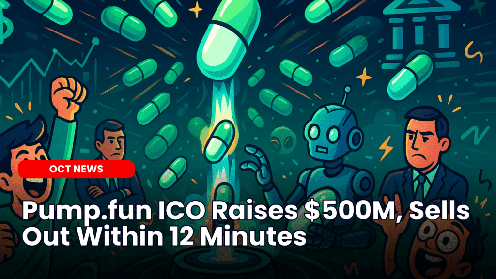 Pump.fun ICO Raises $500M, Sells Out Within 12 Minutes image