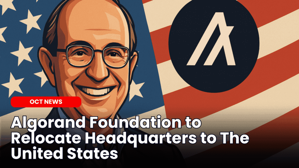 Algorand Foundation to Relocate Headquarters to The United States image