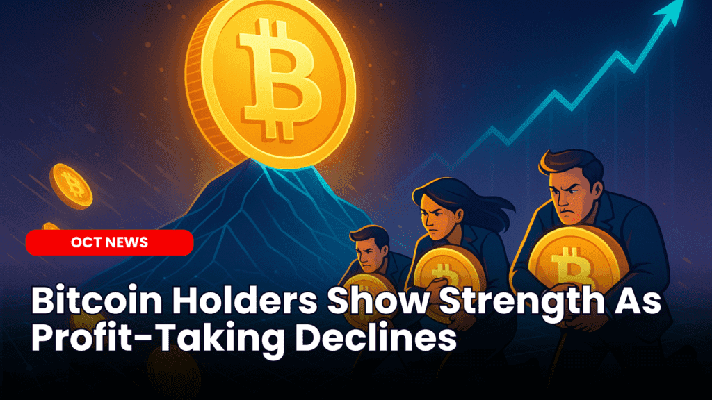 Bitcoin Holders Show Strength As Profit-Taking Declines image