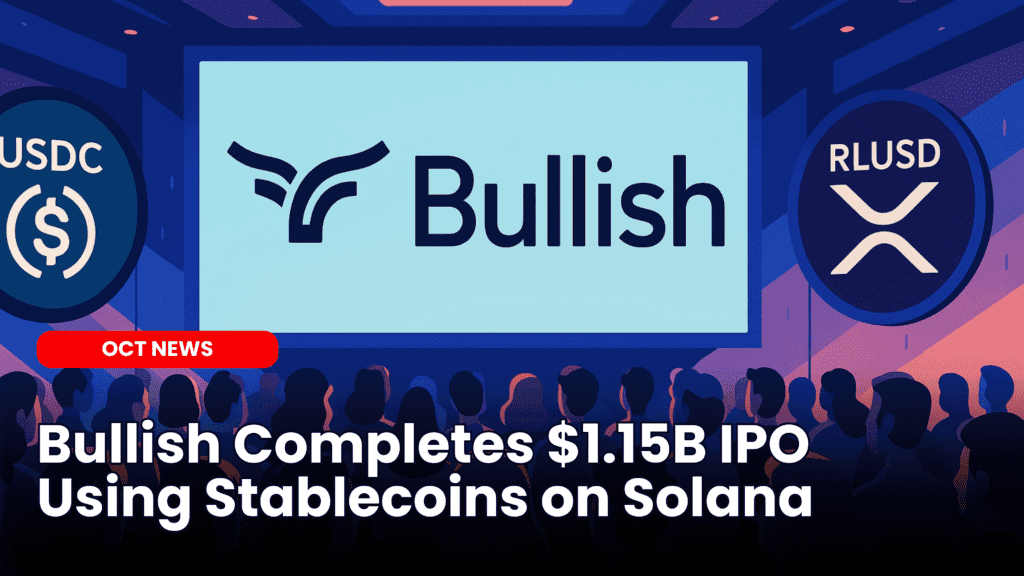 Bullish Completes $1.15B IPO Using Stablecoins on Solana image
