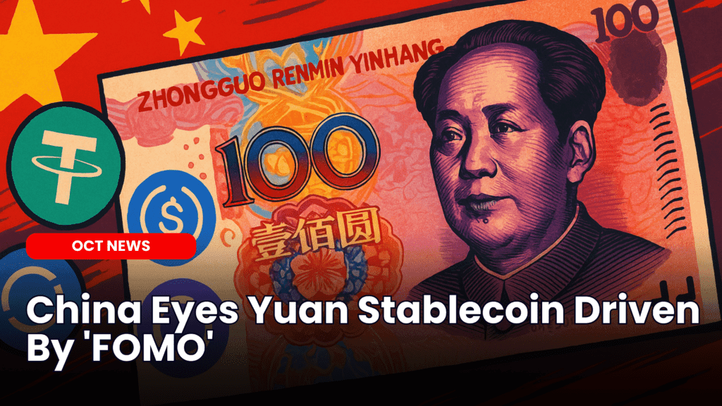 China Eyes Yuan Stablecoin Driven By &#8216;FOMO&#8217; image