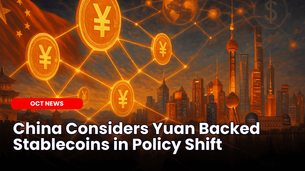 China Considers Yuan Backed Stablecoins in Policy Shift image