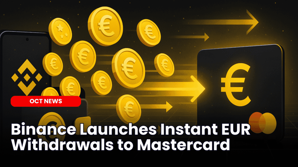 Binance Launches Instant EUR Withdrawals to Mastercard image