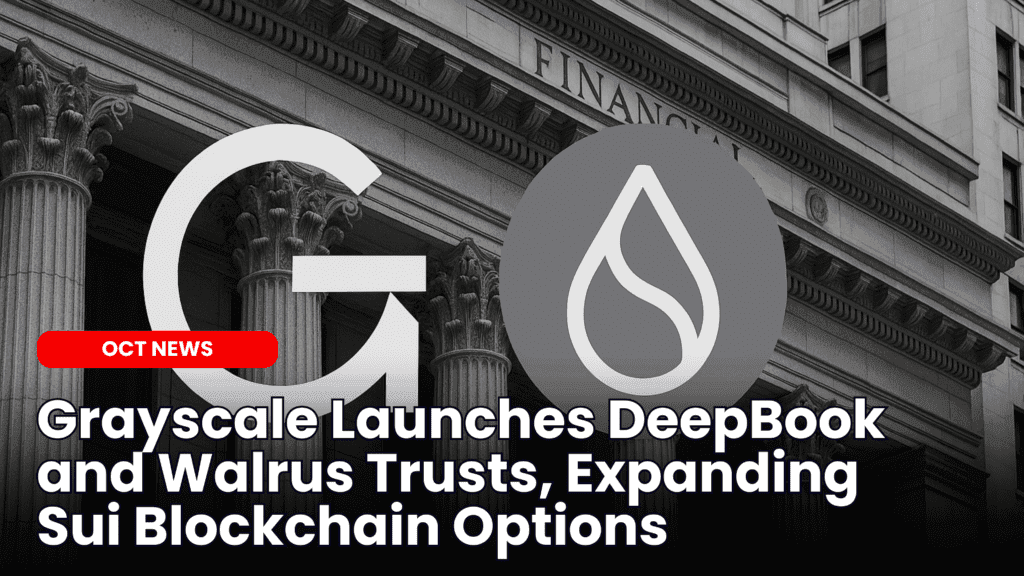 Grayscale Launches DeepBook and Walrus Trusts, Expanding Sui Blockchain Investment Options image