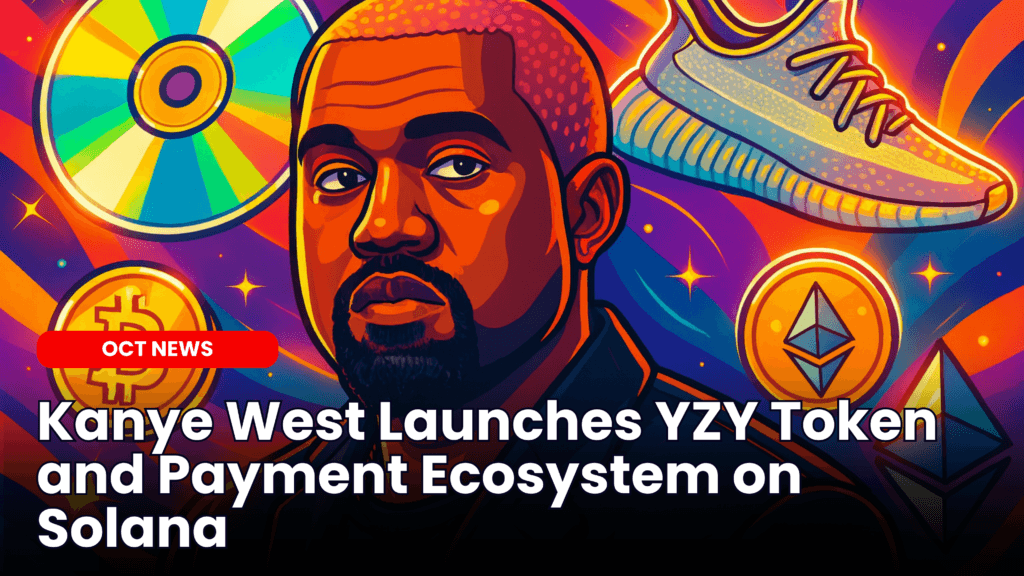 Kanye West Launches YZY Token and Payment Ecosystem on Solana image