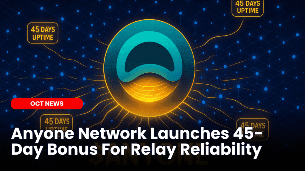 Anyone Network Launches 45-Day Bonus For  Relay Reliability image