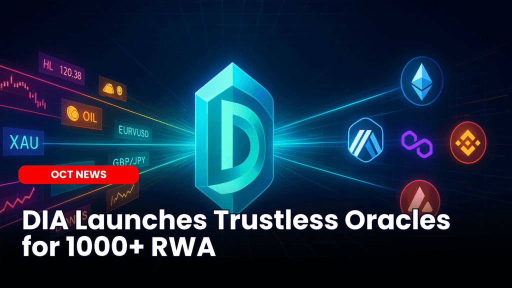 DIA Launches Trustless Oracles for 1000+ RWA image