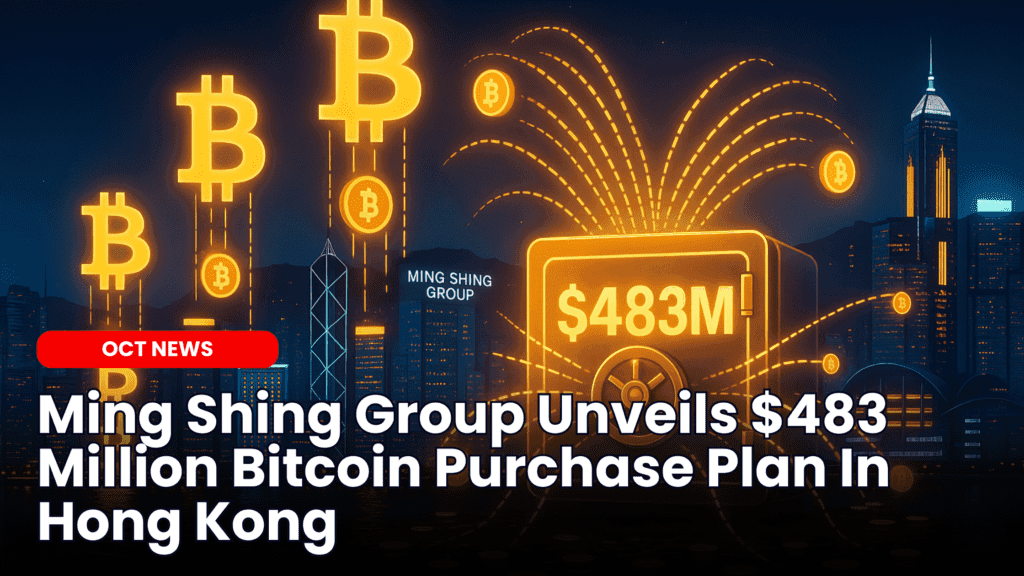 Ming Shing Group Unveils $483 Million Bitcoin Purchase Plan In Hong Kong image