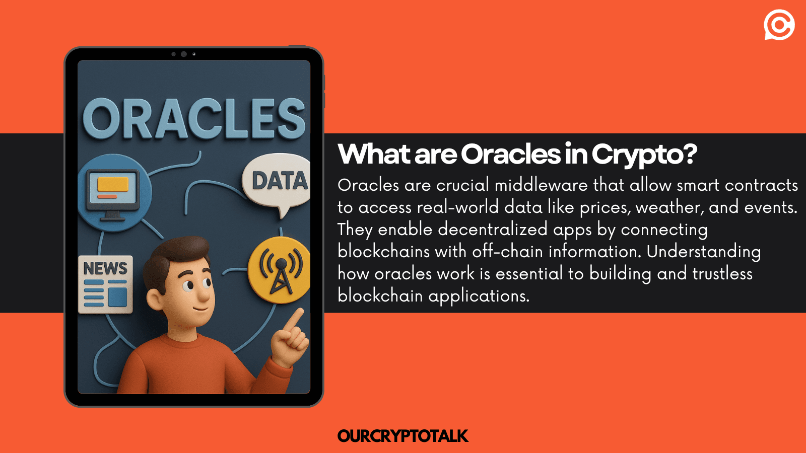What Are Oracles in Crypto? Role, Risks &amp; Trends image
