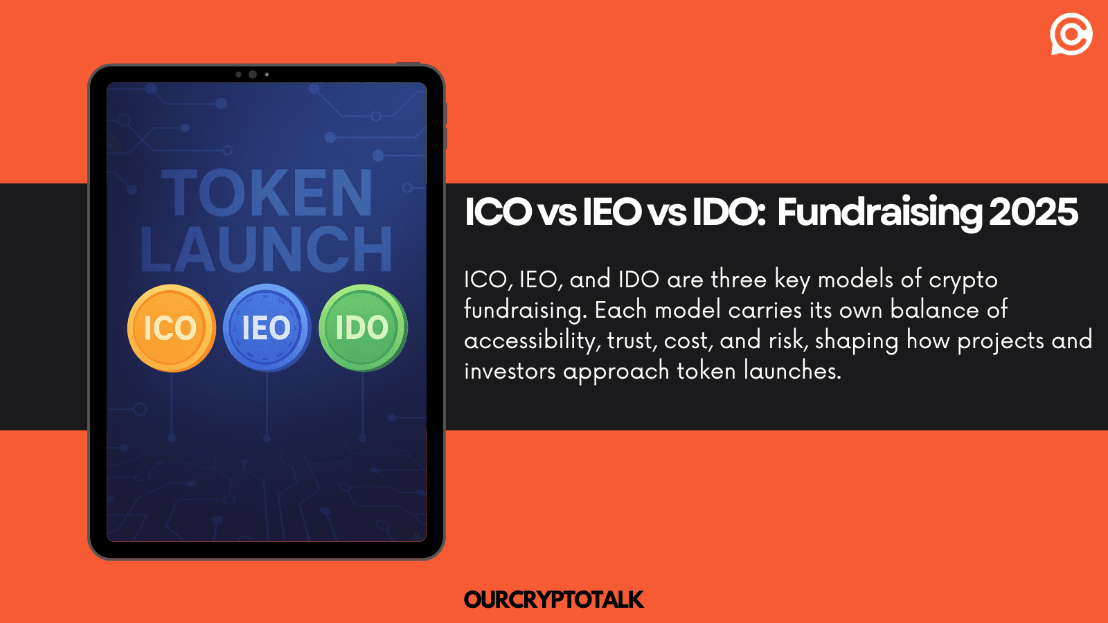 ICO vs IEO vs IDO: Navigating Crypto Fundraising in 2025 image