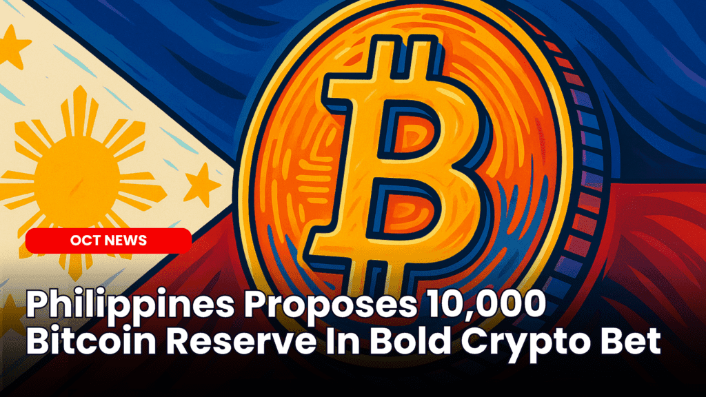 Philippines Proposes 10,000 Bitcoin Reserve In Bold Crypto Bet image