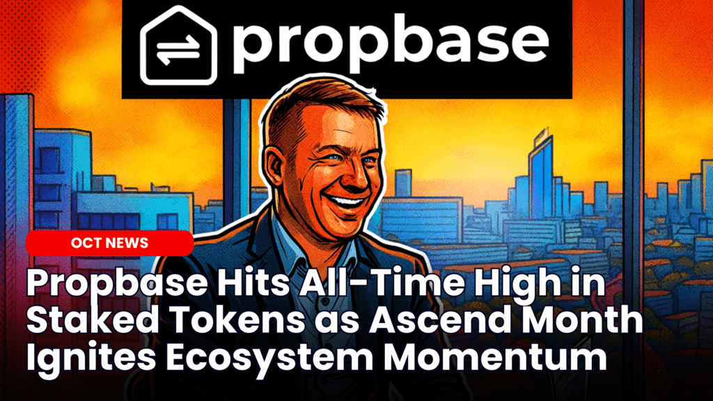Propbase Hits All-Time High in Staked Tokens as Ascend Month Ignites Ecosystem Momentum image