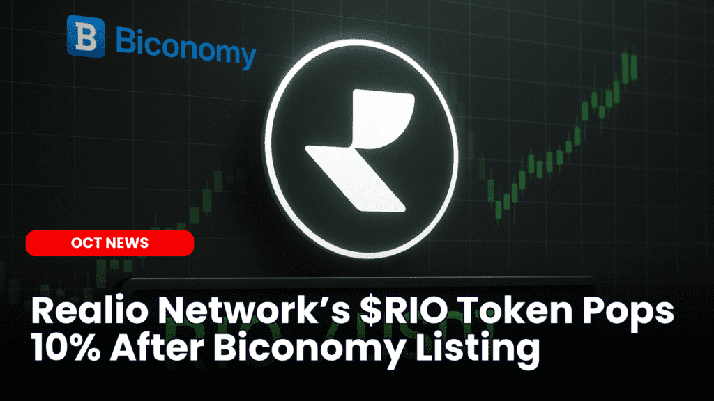 Realio Network’s $RIO Token Pops 10% After Biconomy Listing image