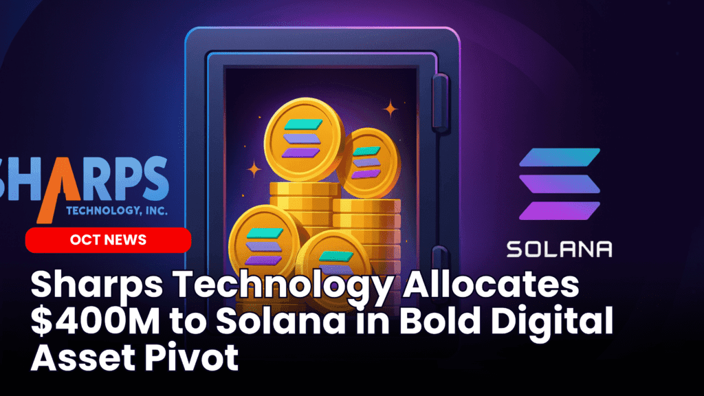 Sharps Technology Allocates $400M to Solana image