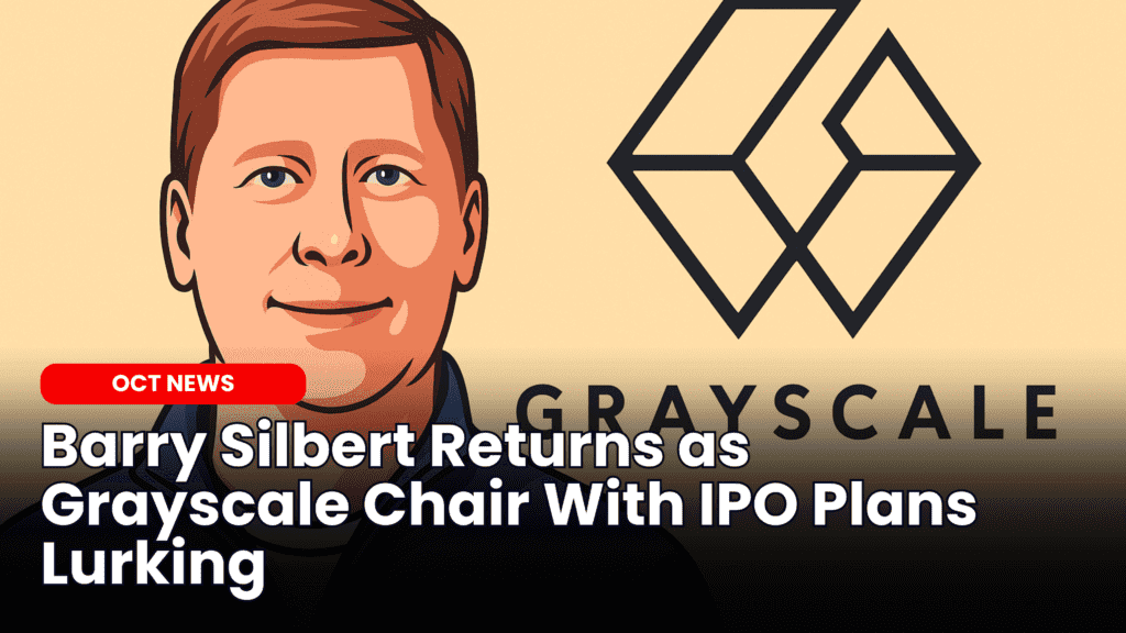 Barry Silbert Returns as Grayscale Chair With IPO Plans Lurking image