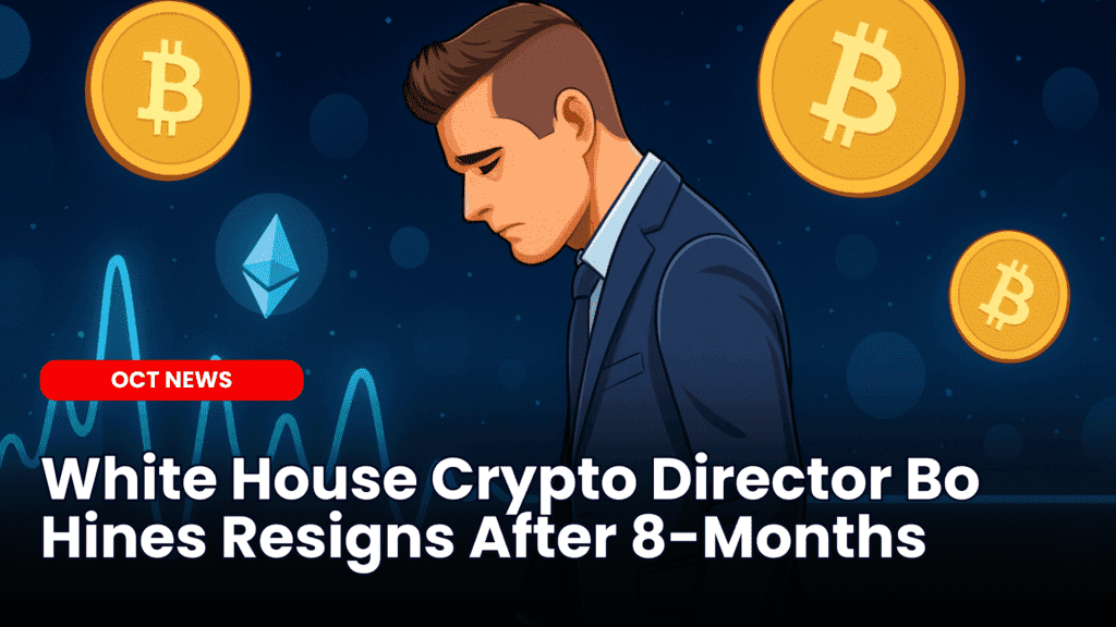 White House Crypto Director Bo Hines Resigns After 8-Months image
