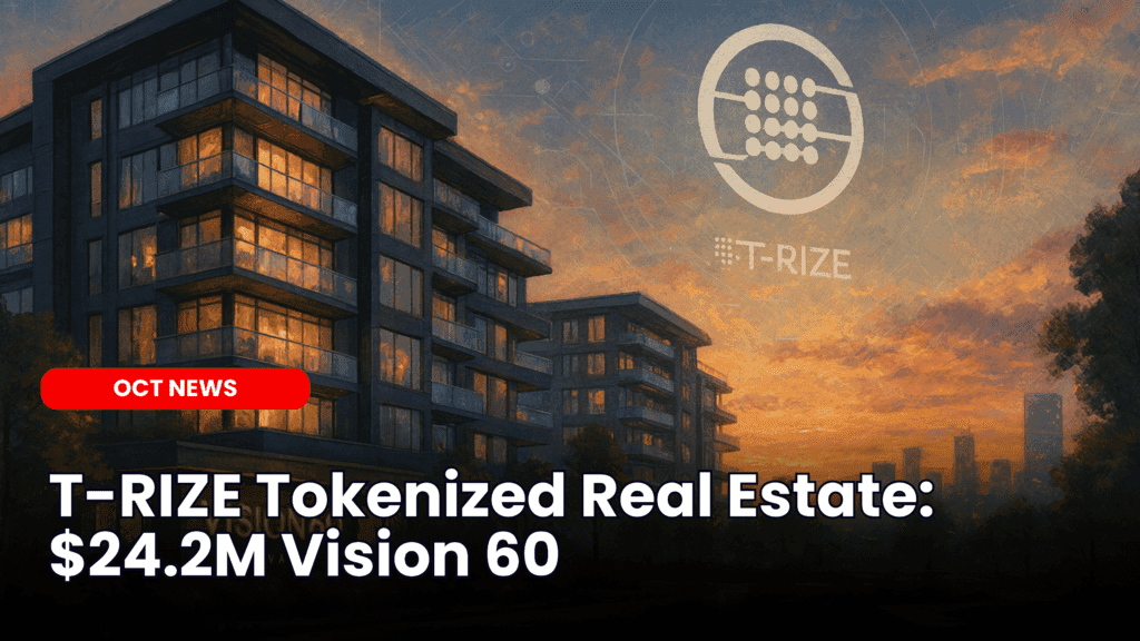 T-RIZE Tokenized Real Estate: $24.2M Vision 60 image