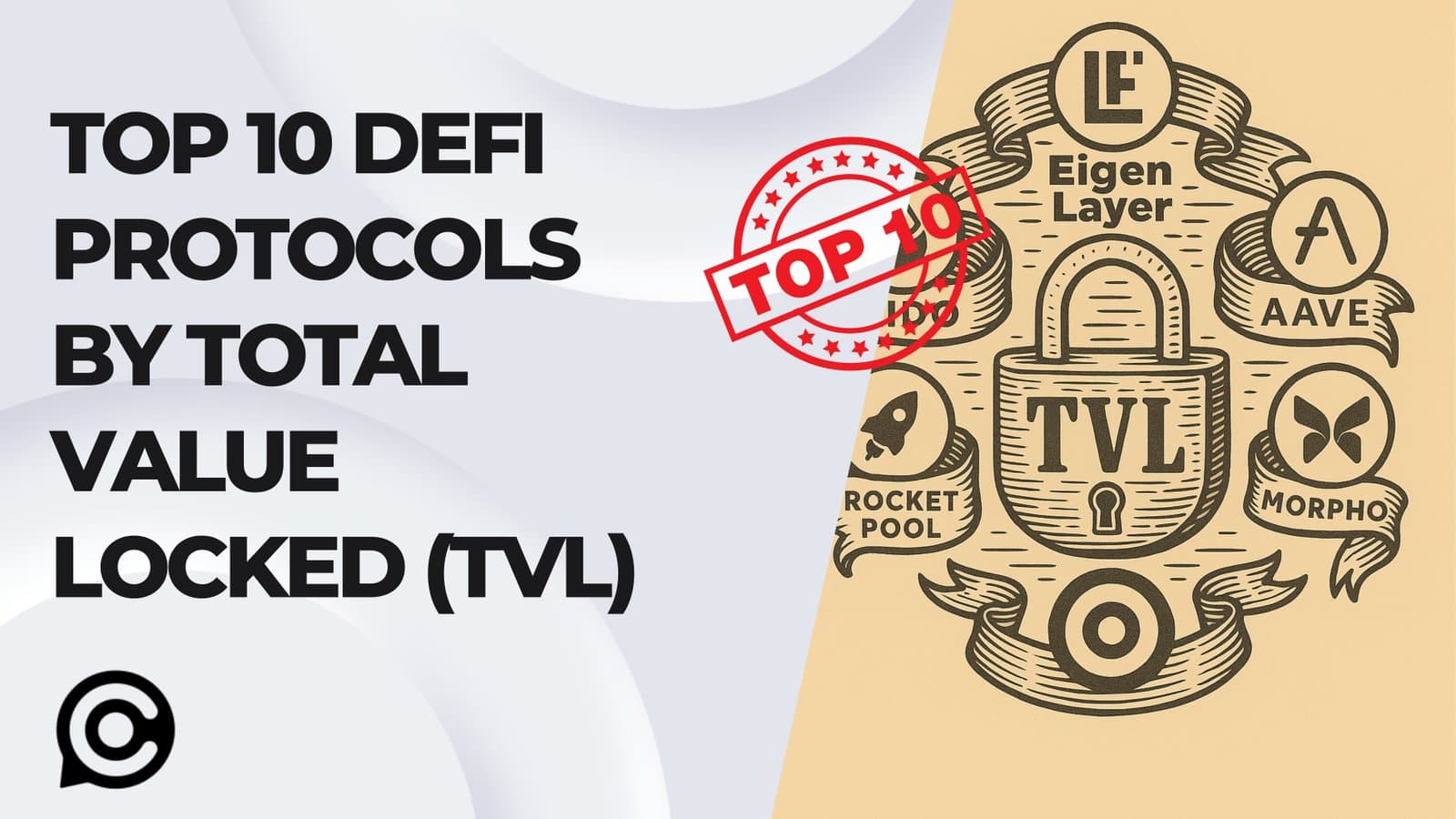 Top 10 DeFi Protocols by TVL image