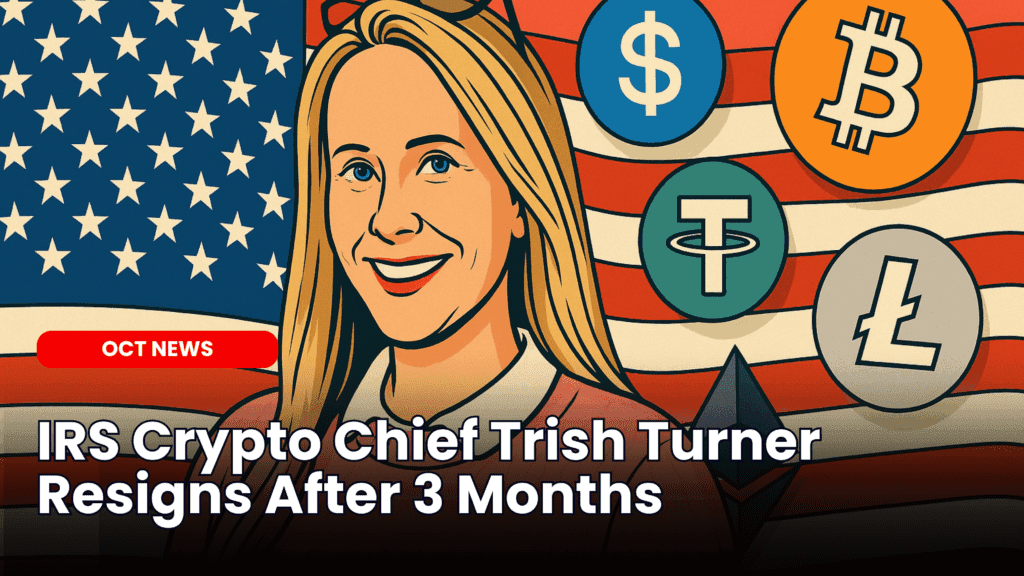 IRS Crypto Chief Trish Turner Resigns After 3 Months image