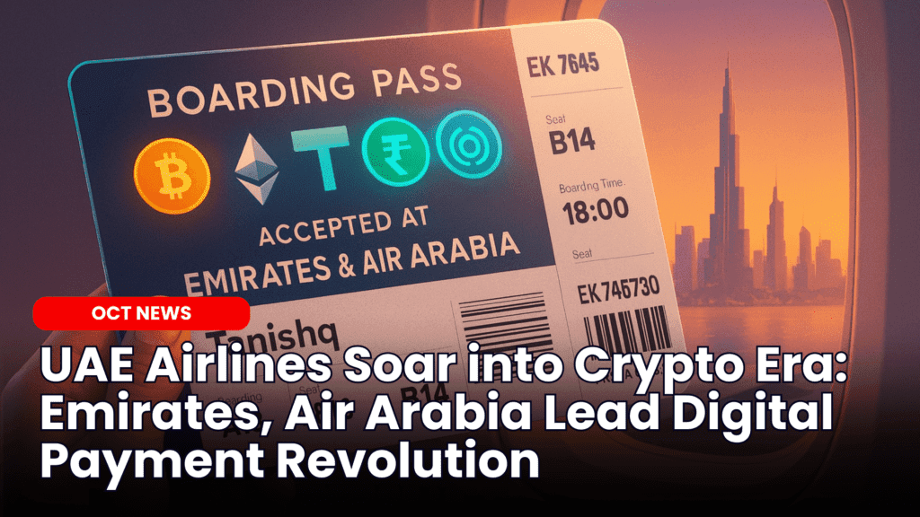UAE Airlines Soar into Crypto Era: Emirates, Air Arabia Lead Digital Payment Revolution image