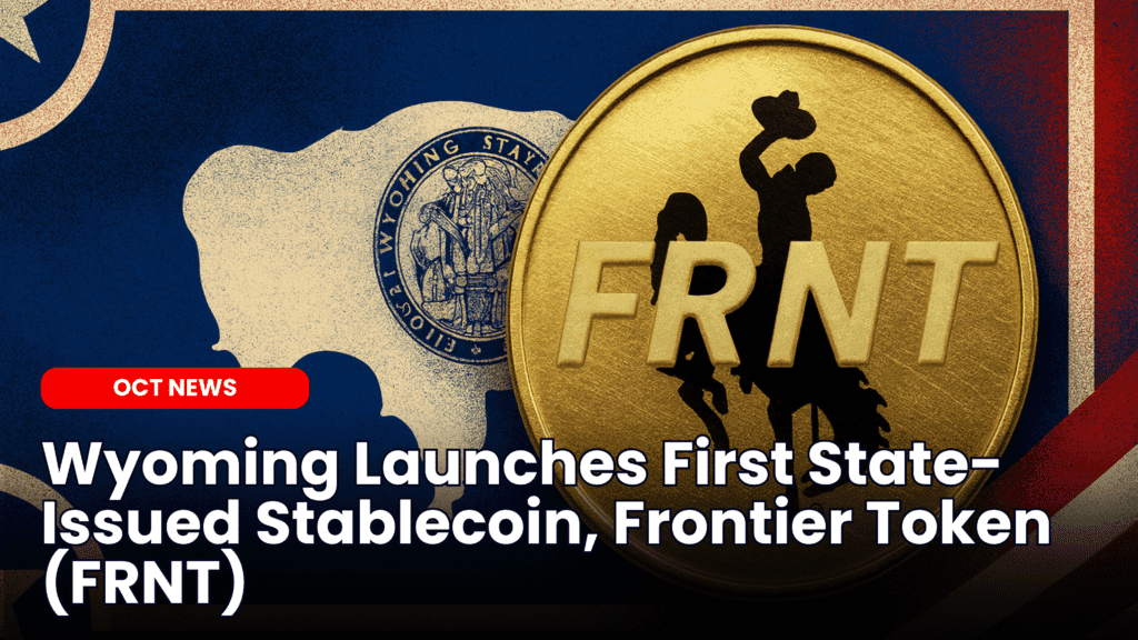 Wyoming Launches First State-Issued Stablecoin, Frontier Token (FRNT) image