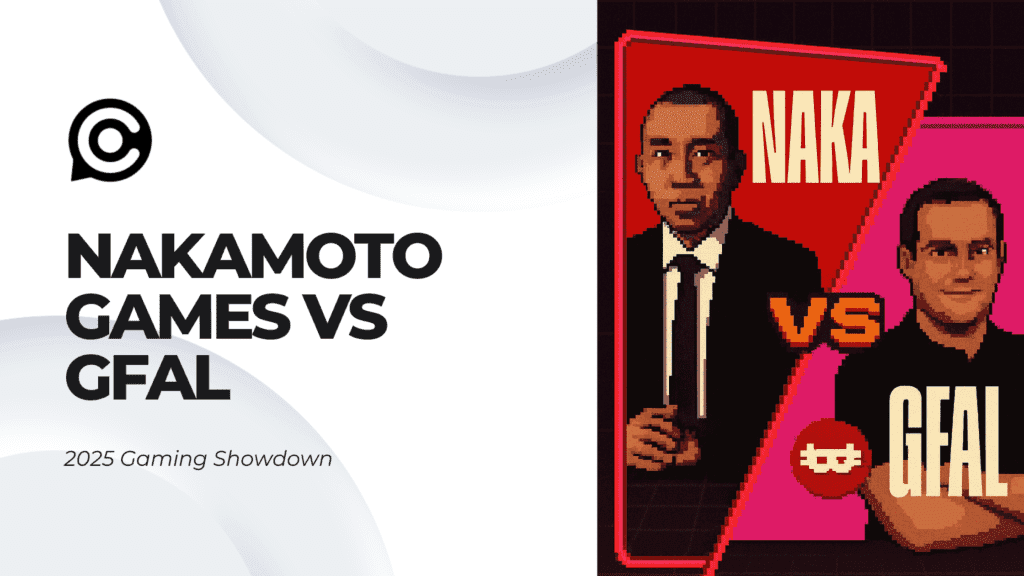Nakamoto Games ($NAKA)vs Games for a Living ($GFAL) image