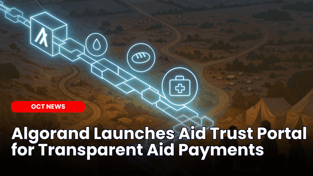 Algorand Launches Aid Portal for Transparent Aid Payments image