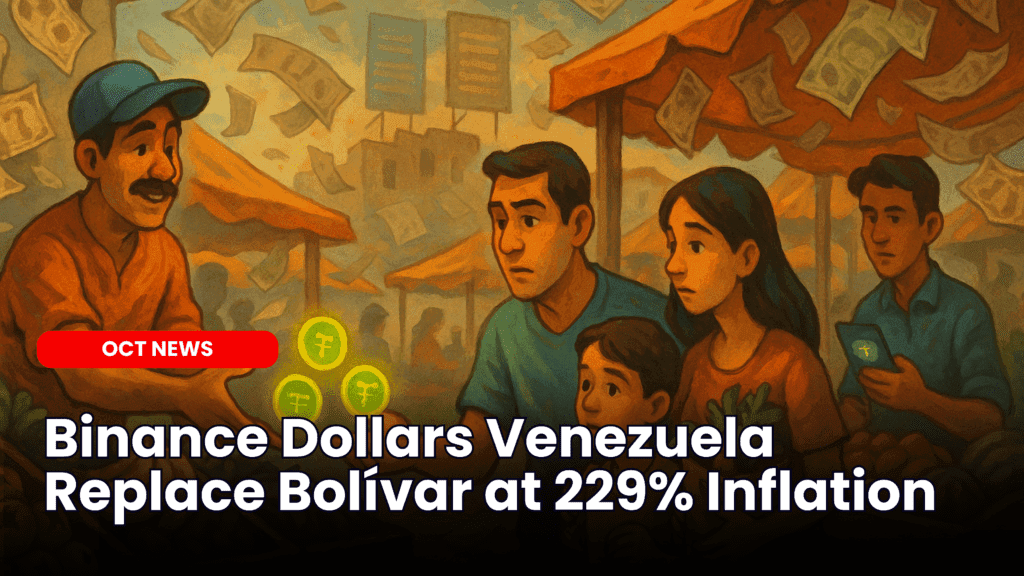 Binance Dollars Venezuela Replace Bolívar at 229% Inflation image
