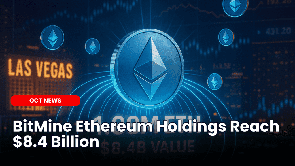 BitMine Ethereum Holdings Reach $8.4 Billion image