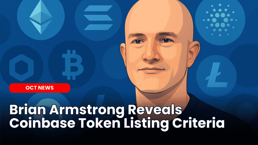 Brian Armstrong Reveals Coinbase Token Listing Criteria image