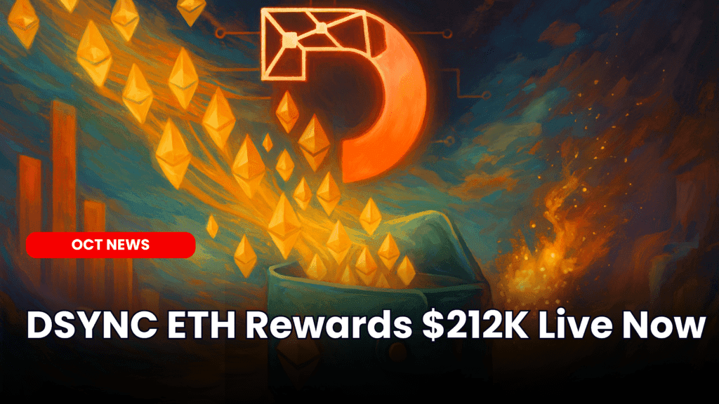DSYNC ETH Rewards $212K Live Now image