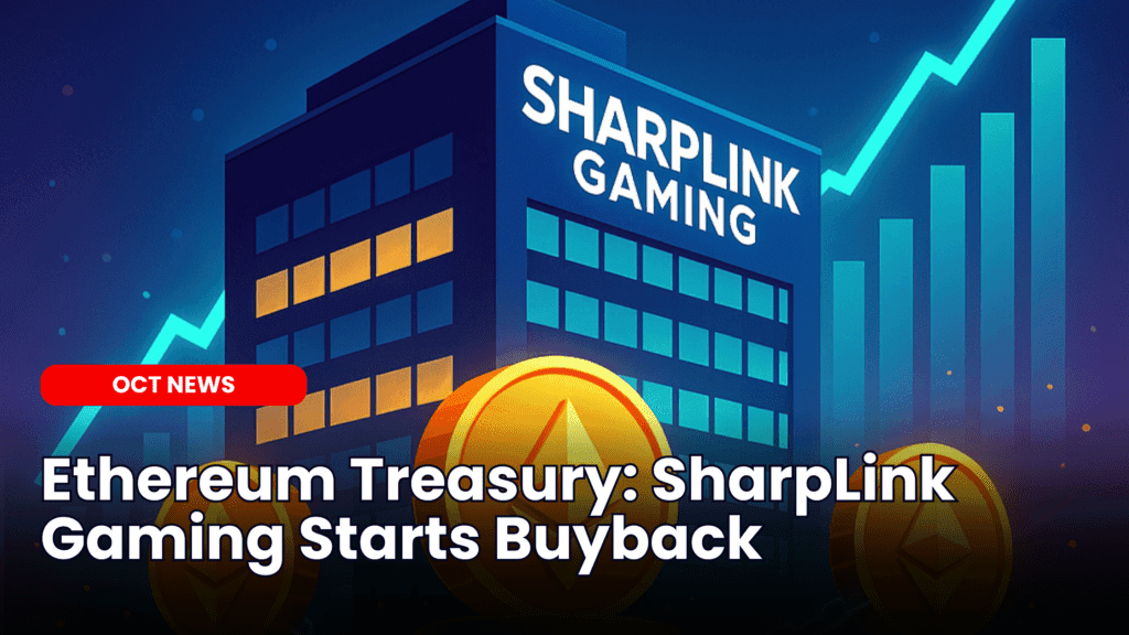 Ethereum Treasury: SharpLink Gaming Starts Buyback image