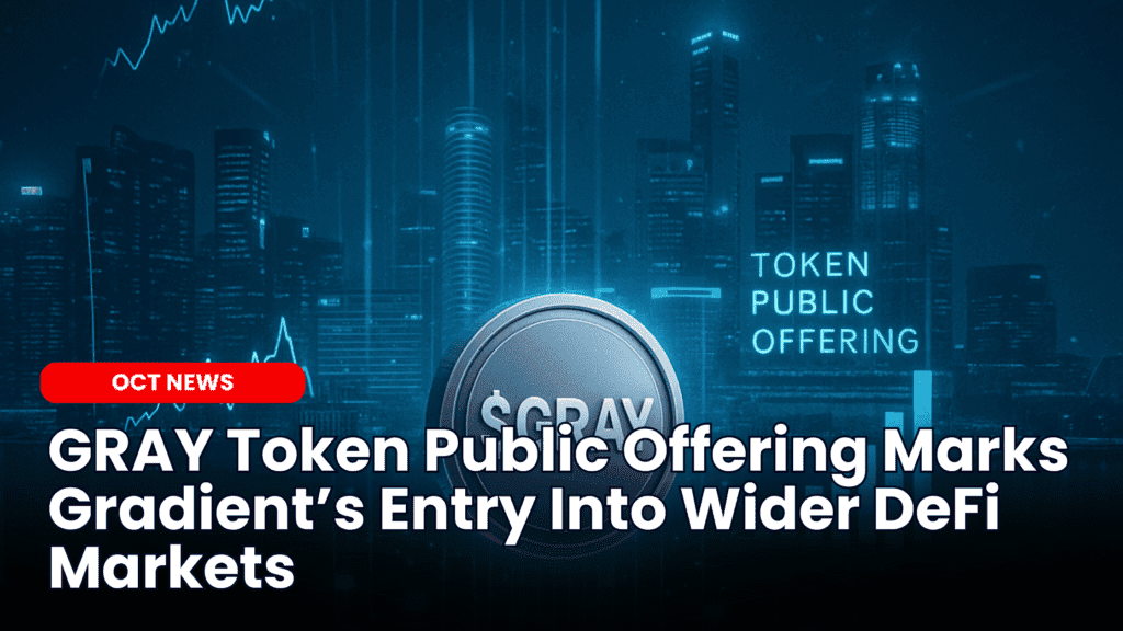 GRAY Token Public Offering Signals Gradient’s DeFi Expansion image