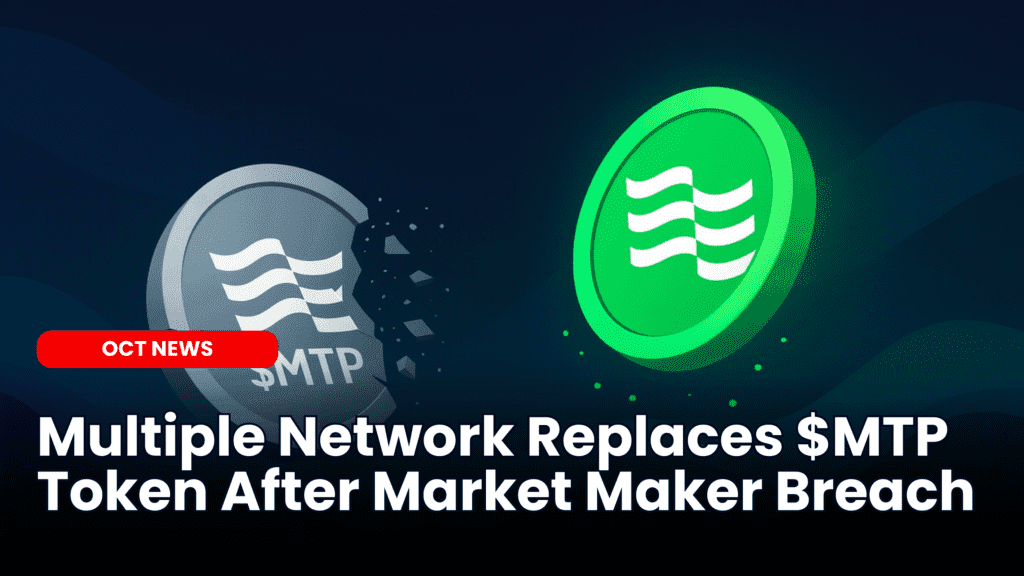Multiple Network Replaces $MTP Token After Market Maker Breach image