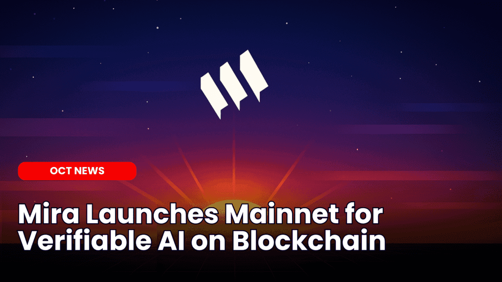 Mira Launches Mainnet for Verifiable AI on Blockchain image