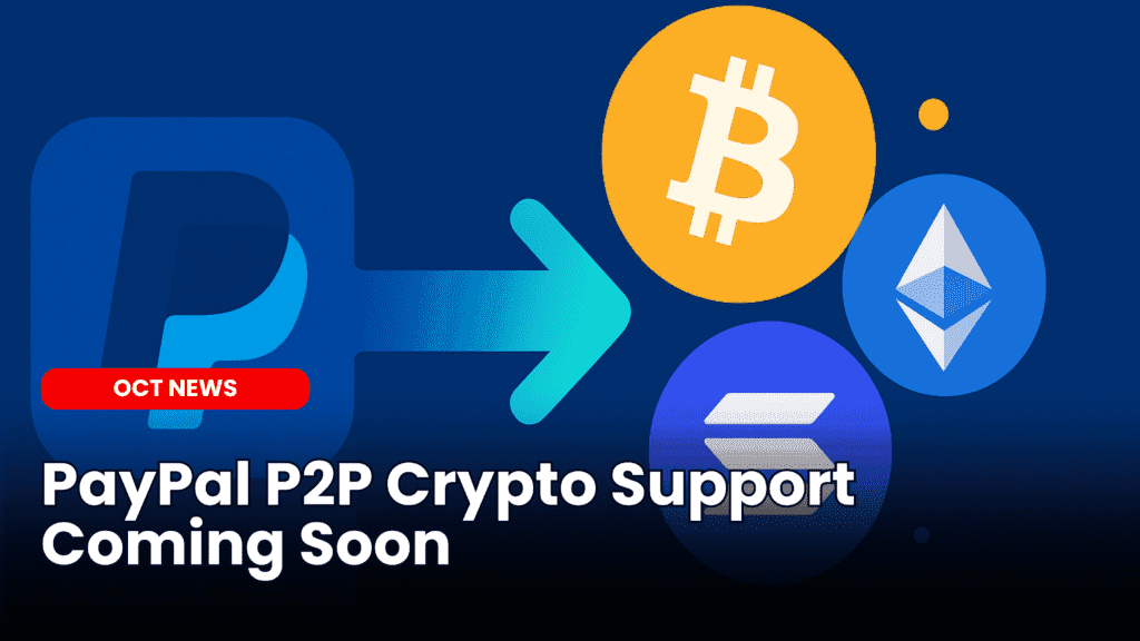 PayPal P2P Crypto Support Coming Soon image