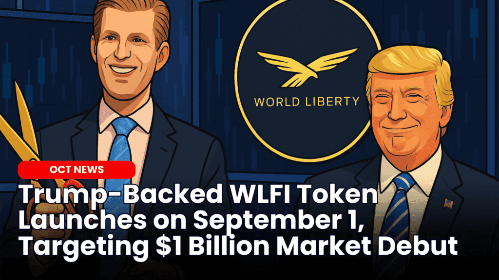 Trump-Backed WLFI Token Launches on September 1 image