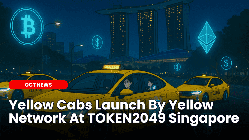 Yellow Cabs Launch By Yellow Network At TOKEN2049 Singapore image