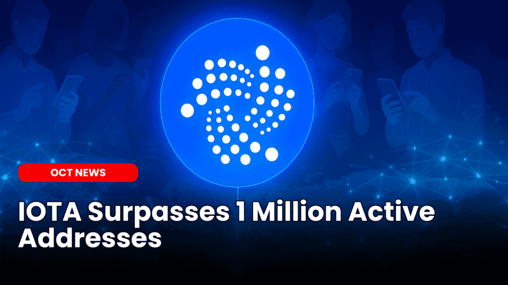 IOTA Surpasses 1 Million Active Addresses image