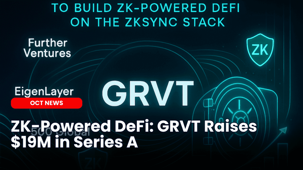ZK-Powered DeFi: GRVT Raises $19M in Series A image