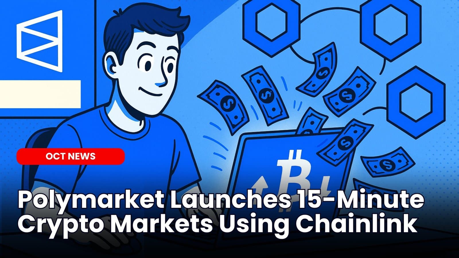 Polymarket Launches 15-Minute Crypto Markets Using Chainlink image