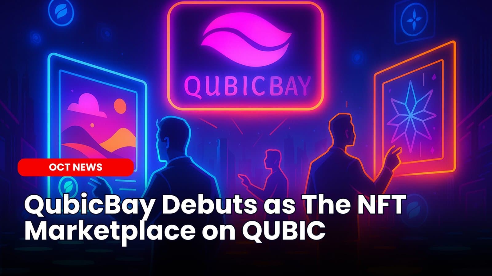 QubicBay Debuts as The NFT Marketplace On QUBIC image
