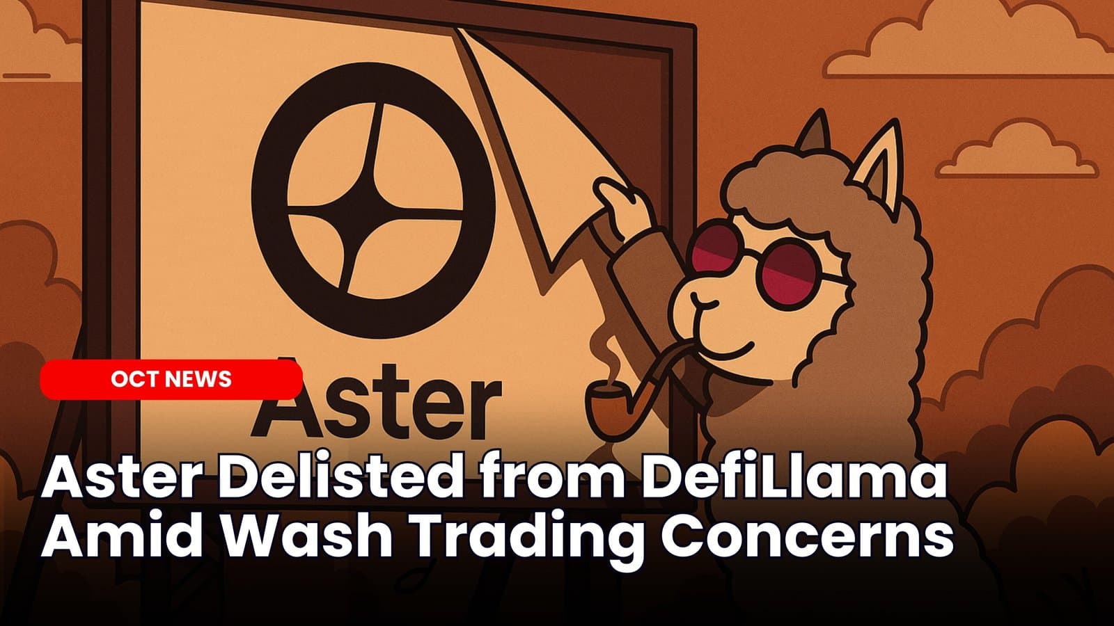 Aster Delisted from DefiLlama Amid Wash Trading Concerns image