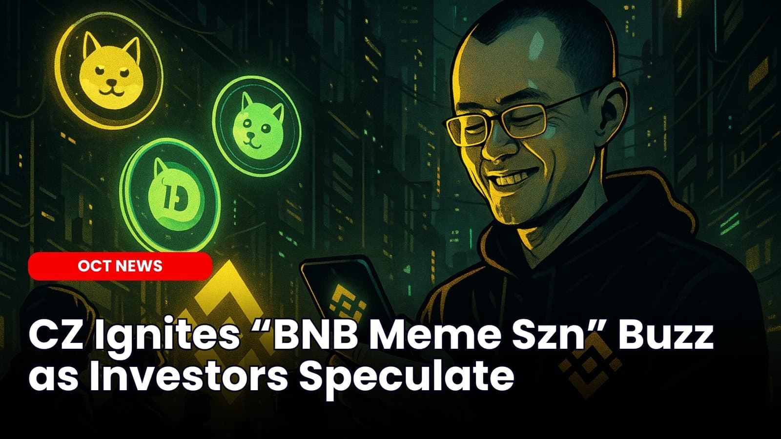 CZ Ignites “BNB Meme Szn” Buzz as Investors Speculate image