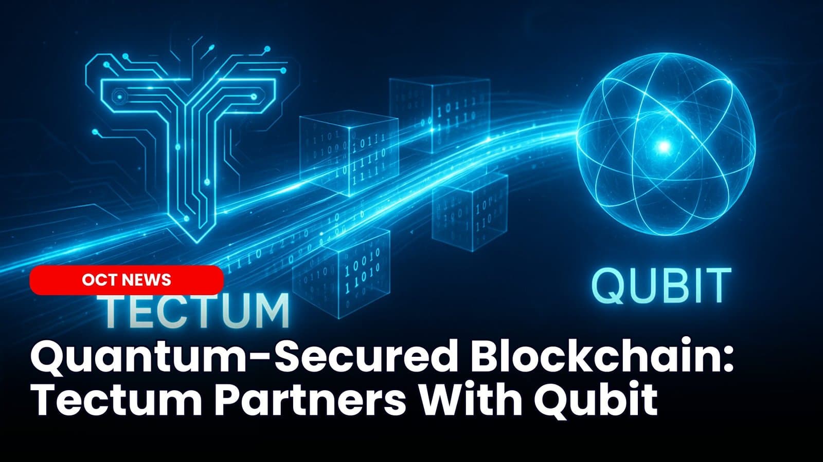 Quantum-Secured Blockchain: Tectum Partners With Qubit image