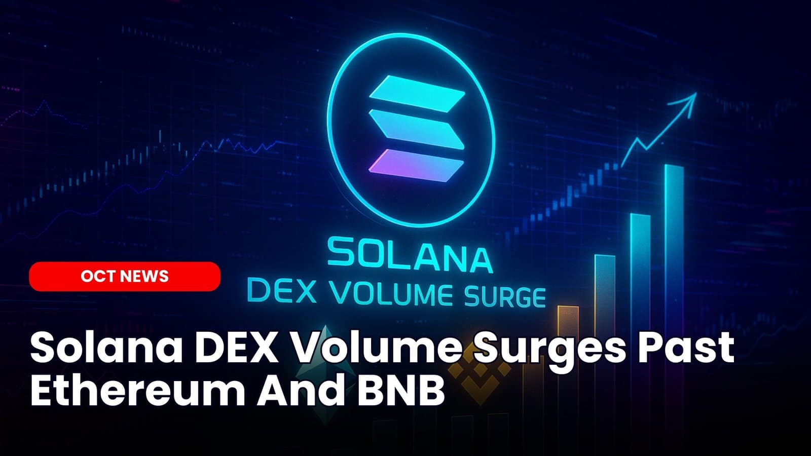 Solana DEX Volume Surges Past Ethereum And BNB image