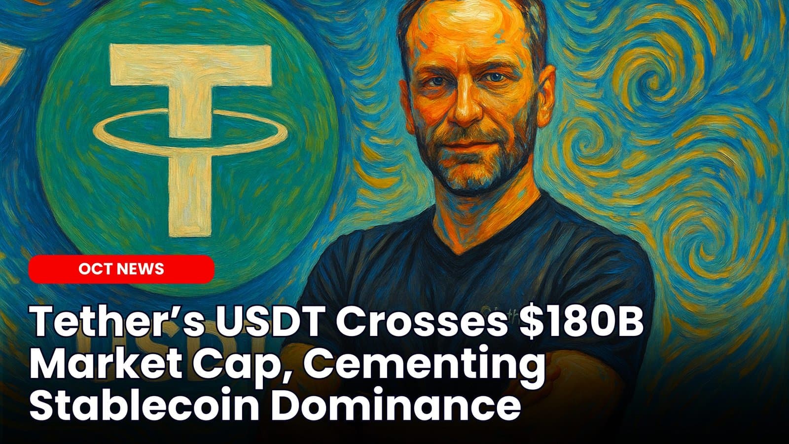 Tether’s USDT Crosses $180B Market Cap image