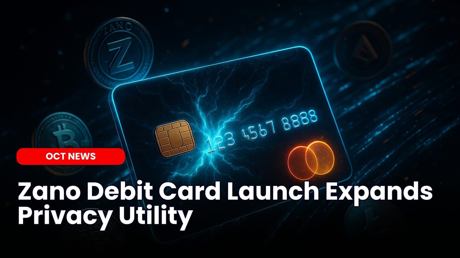 Zano Debit Card Launch Expands Privacy Utility image