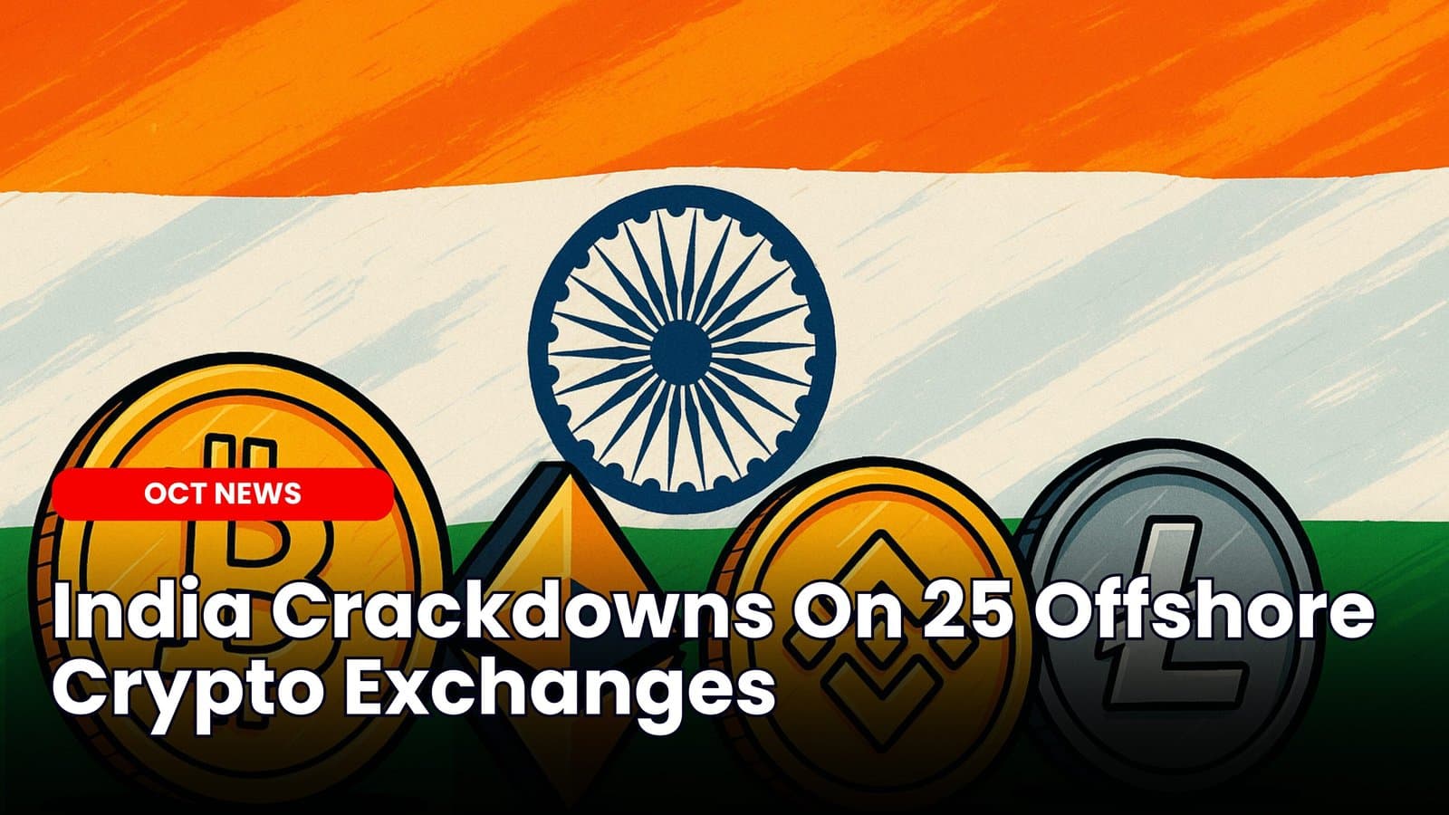 India Crackdowns On 25 Offshore Crypto Exchanges image